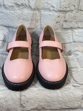Torrid Baby Pink Chunky Buckle Mary Jane’s 11.5 WW